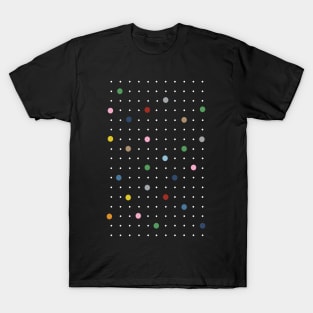 Pin Points Black T-Shirt